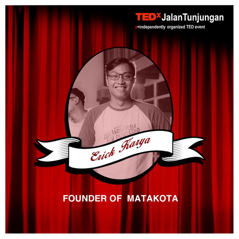 Erick Karya, Founder Mata Kota