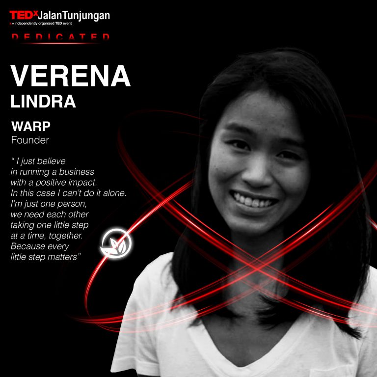 Verena Lindra, Founder of WARP